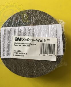 Băng keo chống trượt 16cm x 16cm x 5cm, Polyvinyl Chloride và cao su tổng hợp (PVC) 610 (Màu đen) 3M