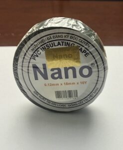 Cây 10 cuộn băng keo điện nano màu đen 10 yard  TGCN-50455 Vtape