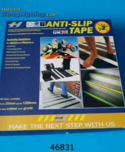 Băng keo nhám chống trượt, bản rộng 50mm x 18.3m, màu xám  TGCN-46831 HESKINS
