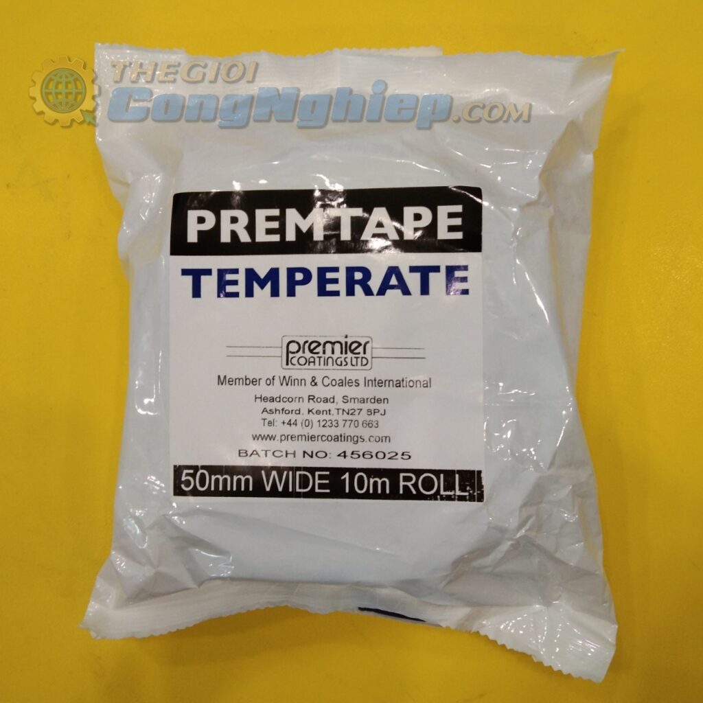 Băng quấn bằng sợi vải dầu (mỡ) chống ăn mòn, bản rộng 50mm x 10m, độ dày 1.15mm  TGCN-50332 Premtape