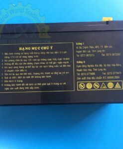Bình ắc quy kín khí 12V-7.5Ah  WP7.5-12 Globe