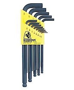 BỘ CHÌA LỤC GIÁC BI HỆ INCH 13 CHI TIẾT  10937 BONDHUS