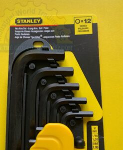 Bộ lục giác hệ inch 12 chi tiết  69-257 STANLEY