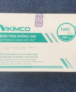 Bơm tiêm không kim vô trùng 1ml (1cc) TGCN-52139 VIKIMCO