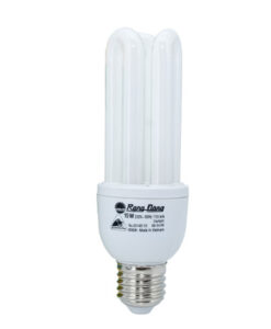 Bóng đèn compact chữ U CFL 3UT4 15W H8 (ánh sáng vàng) Rạng Đông