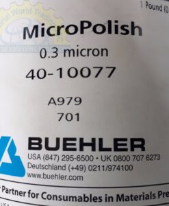 Bột đánh bóng nhôm oxide 0.3μm  40-10077 Buehler
