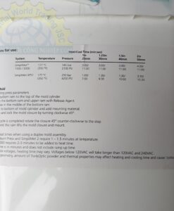 Nhựa Acrylic đúc mẫu nóng trong suốt TransOptic 2,3kg  20-3400-080 Buehler