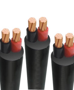 Cáp điện lực hạ thế ruột đồng cvv 2x1.5 (300/500V) màu đen, cách điện và vỏ bọc pvc  56000609 TGCN-22140 Cadivi