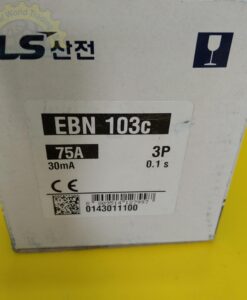 Cầu dao khối chống giật ELCB 3P 75A 18kA  eLCB EBN103C 75A LS