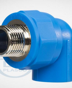 Co 90⁰ ren ngoài thau Ø20 nhựa cứng PPR  TGCN-29437 Nhựa Bình Minh