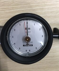 Cờ lê đo lực xoắn siết dải lực 0,6 ~ 6 N.m, đầu siết 1/4in, có đồng hồ hiển thị thiết bị đo lực xoắn xiết Tohnichi , DB6N4-S DB6N4-S Tohnichi