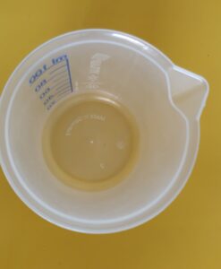 Cốc nhựa PP, vạch xanh 100ml  608081 VITLAB