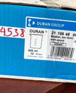 Cốc đốt thấp thành 600mL cốc đốt thấp thành 600mL 211064806 DURAN
