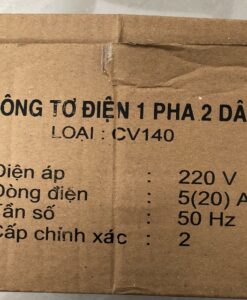 Công tơ điện 1 pha 2 dây  CV140 Gelexemic