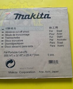 Đá cắt kim loại 355x3x25.4mm B-10730 Makita