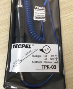 Đầu đo nhiệt độ -50℃ ~ 800℃  TPK-03 Tecpel