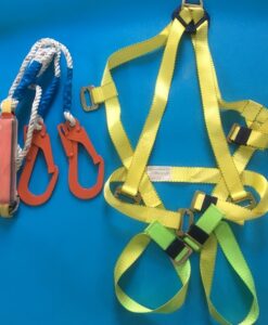 Dây đai an toàn toàn thân 2 móc lớn Tenma có giảm sốc DAT-VN-29 OEM-209