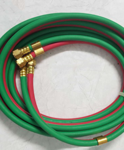 Dây dẫn khí gas đôi 6.3mm đầu kết nối chuẩn G9/16 TGCN-51448 HANFLEX