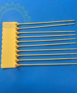 Dây niêm phong nhựa răng cưa nhỏ màu vàng  dài 27cm   TERRIVE SEAL ACME