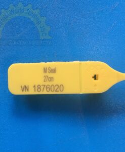 Dây niêm phong nhựa răng cưa nhỏ màu vàng  dài 27cm   TERRIVE SEAL ACME