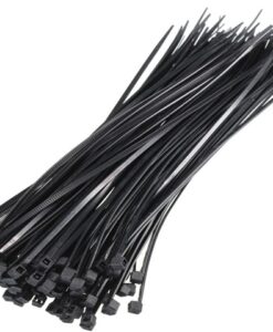 Dây rút nhựa màu đen 8 x 400mm	  TGCN-16730 HUADA