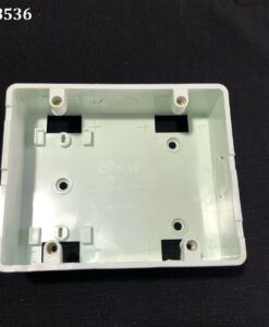 Đế âm nhựa tự chống cháy loại đôi   S2157/D SINO