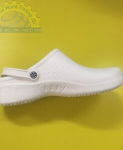 Dép chống trượt màu trắng size 44 WHT-44 Safety Jogger