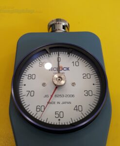 Đồng hồ đo độ cứng cao su, Type A, có mặt điều áp 18mm GS-719R Teclock