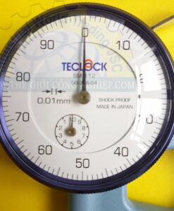 Đồng hồ đo độ dày loại hiển thị cơ 0-10mm/0.01mm, 26 mm throat  SM-112 Teclock