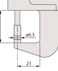 Đồng hồ đo độ dày điện tử 0-12mm/ 0,001mm, 21mm throat  547-401 Mitutoyo