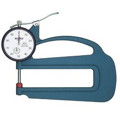 Đồng hồ đo độ dày loại hiển thị cơ 0-10mm/0.01mm, 120 throat SM-114 Teclock