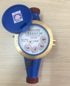 Đồng hồ đo lưu lượng nước 20mm  LXSG-20E UNIK
