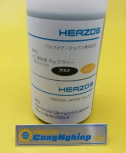 Dung dịch đánh bóng kim cương đa tinh thể, kích thước hạt 6µ  KP6 250ml Herzog