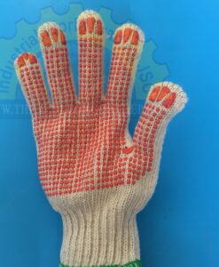 Găng tay len phủ hạt nhựa màu cam 60g TGCN-27003 OEM-1214