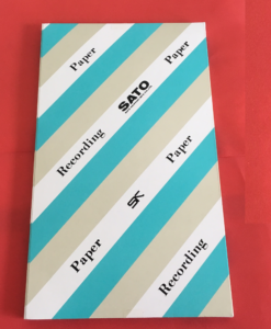 Giấy ghi nhiệt 7 ngày -10 đến 50°C,  0 đên 100% chart Paper -10 to 50°C, 0 to 100% 7211-62 Sato