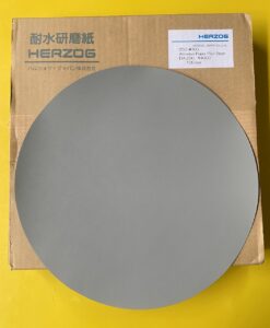 Giấy mài mẫu đường kính 250mm, độ mịn grit #4000, không có keo dính  250-4000 Herzog