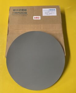 Giấy mài mẫu đường kính 250mm, độ mịn grit #4000, không có keo dính 250-4000 Herzog