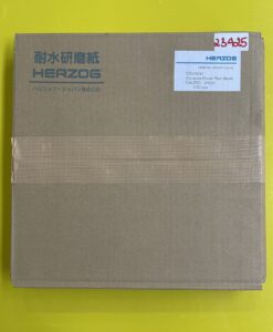 Giấy mài mẫu đường kính 250mm, độ mịn grit #600, không có keo dính  250-600 Herzog