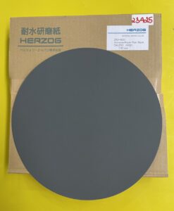 Giấy mài mẫu đường kính 250mm, độ mịn grit #600, không có keo dính  250-600 Herzog