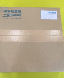 Giấy mài mẫu đường kính 250mm, độ mịn grit #80, không có keo dính 250-80 Herzog