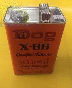 Keo dán đa năng, keo con chó  X-66 3.3 lít Dog
