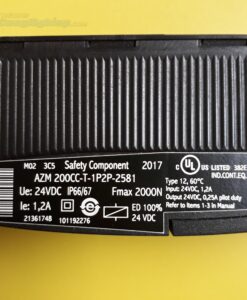 Khóa điện từ 2000N, 24VDC 1.2A  AZM 200CC-T-1P2P Schmersal