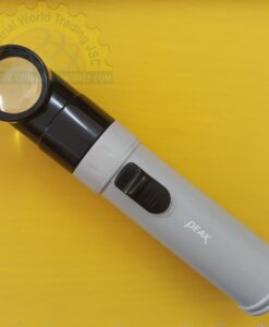 Kính lúp cầm tay có đèn, độ phóng đại 10X kính lúp có đèn 10x, Light Loupe 1966L PEAK