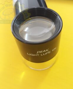 Kính lúp cầm tay có đèn, độ phóng đại 10X kính lúp có đèn 10x, Light Loupe 1966L PEAK