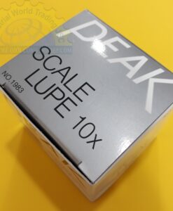 Kính lúp cầm tay có thước đo No.1, độ phóng đại 10X kính lúp 10x No.1, Scale Loupe No.1 1983 No.1 PEAK