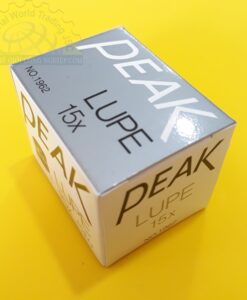 Kính lúp cầm tay không thước đo, độ phóng đại 15x kính lúp 15x, Loupe 1962 PEAK