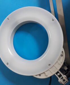 Kính lúp công nghiệp loại kẹp bàn, thấu kính 2x, kèm đèn led kính lúp kẹp bàn Otsuka dùng trong phòng thí nghiệm, ENVL-F 2X ENVL-F 2X OTSUKA