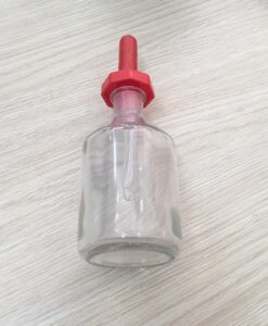 Lọ thuỷ tinh có ống nhỏ giọt màu trăng 125ml  TGCN-24740 OEM-579