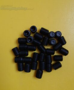 Túi 100 con Bu lông lục giác chìm âm đầu thép đen, đầu lõm M10x10mm ốc chí TGCN-15040 vhardware