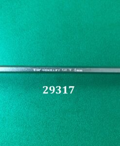 Lục giác xi mờ đầu bi 4mm  TGCN-29317 Top